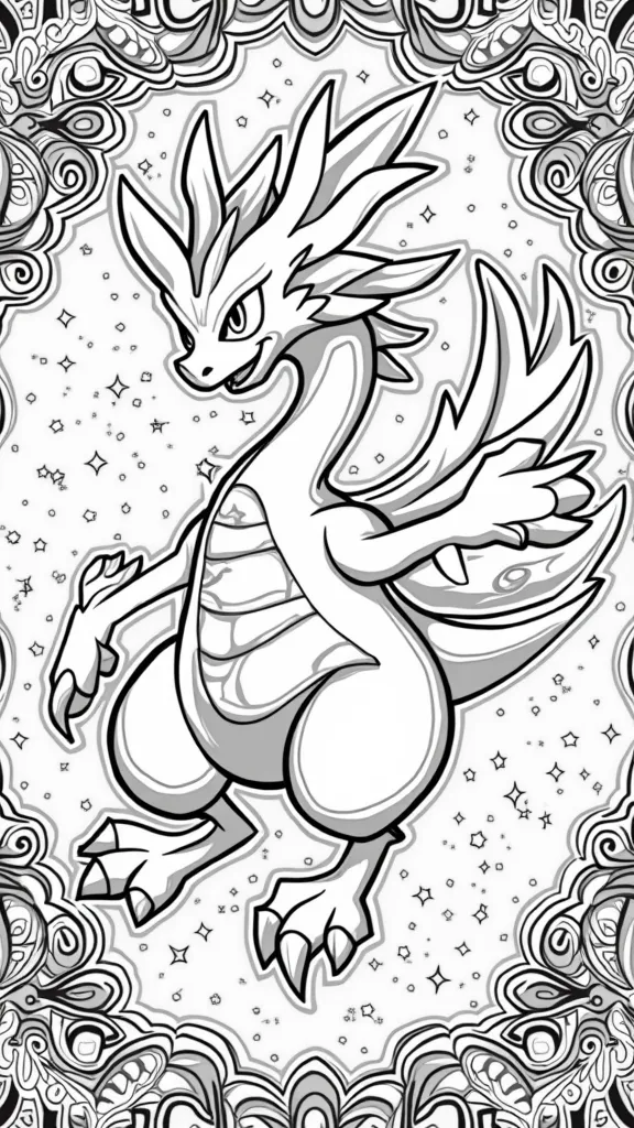 palkia coloring pages